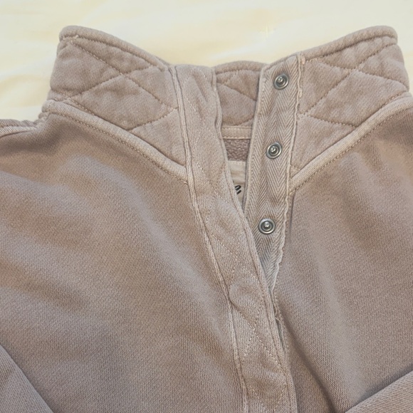 Aerie oversized Taupe Pullover sweatshirt - Picture 4 of 5